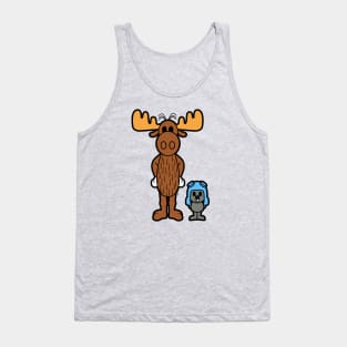 Cute Rocky and Bullwinkle Tank Top